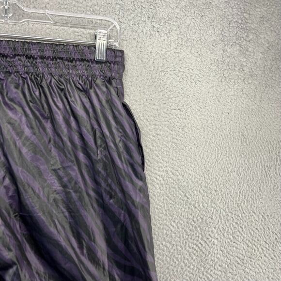 Nike Track Pants Women's Small Purple Black Zebra Print Icon Clash Cuffed Jogger - Picture 9 of 12